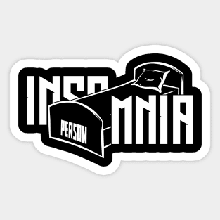 Insomnia Sticker